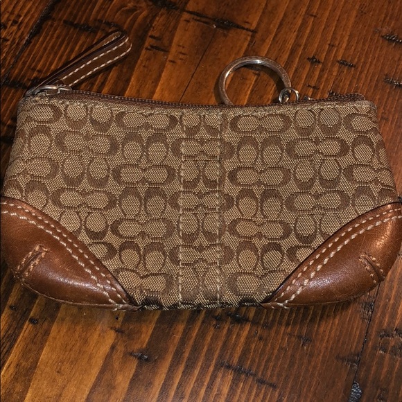 Coach hobo bag with matching coin purse - Picture 5 of 6